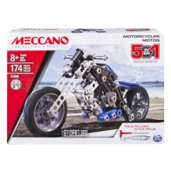 Meccano Vehiculo De Juguete Moto Multimodelo 5M Motorcycles * Puzzles Y Construcciones
