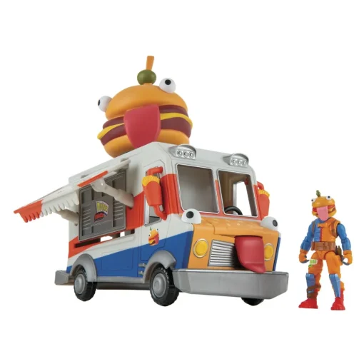 Toy Partner Vehiculo Micro Feature Durr Burger Food Truck Fortnite* Muñecos Articulados