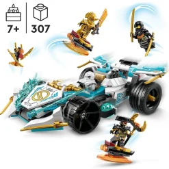 LEGO Vehiculo Para Construir Zane Dragon Power: Deportivo De Competicion Spinjitzudragons Rising Ninjago* Puzzles Y Construcciones