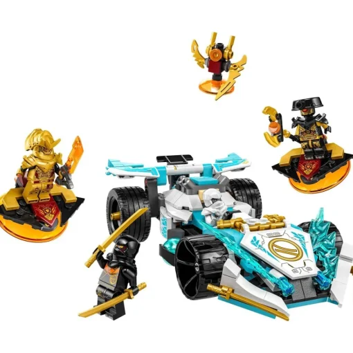 LEGO Vehiculo Para Construir Zane Dragon Power: Deportivo De Competicion Spinjitzudragons Rising Ninjago* Puzzles Y Construcciones