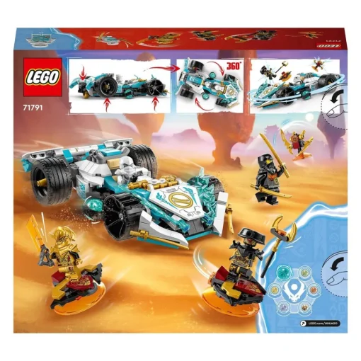 LEGO Vehiculo Para Construir Zane Dragon Power: Deportivo De Competicion Spinjitzudragons Rising Ninjago* Puzzles Y Construcciones