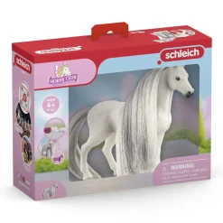 Schleich Yegua Horse Quarter Horse, Set De Belleza* Muñecos Articulados