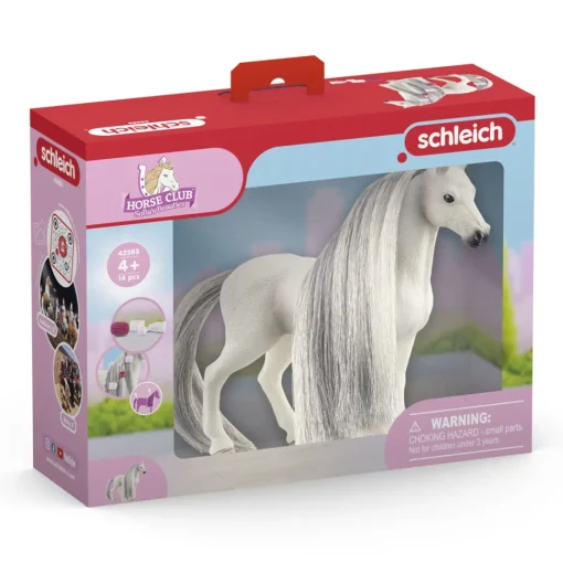 Schleich Yegua Horse Quarter Horse, Set De Belleza* Muñecos Articulados